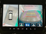 【全方位モニター】 4つのカメラで映像を映し出します。発進時、後退時も周囲の安全を確認し、サポートします^^