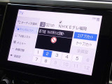 地デジ対応、フルセグデジタルTV放送が視聴できます。