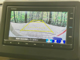 【バックカメラ】駐車時に後方がリアルタイム映像で確認できます。大型商業施設や立体駐車場での駐車時や、夜間のバック時に大活躍!運転スキルに関わらず、今や必須となった装備のひとつです!