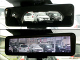 車両後方のカメラ映像をミラー面に映し出して、いつでもクリアな後方視界を確保する、インテリジェントルームミラー!