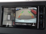 【アラウンドビューモニター】上から見下ろすような視点でスムース駐車をサポートしてくれるアラウンドビューモニター(^v^)