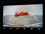 バックガイドモニターを装備しています、車庫入れもラクラクです。