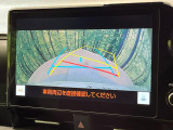 【バックカメラ】駐車時に後方がリアルタイム映像で確認できます。大型商業施設や立体駐車場での駐車時や、夜間のバック時に大活躍!運転スキルに関わらず、今や必須となった装備のひとつです!