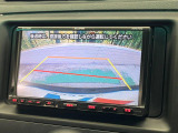 【バックカメラ】駐車時に後方がリアルタイム映像で確認できます。大型商業施設や立体駐車場での駐車時や、夜間のバック時に大活躍!運転スキルに関わらず、今や必須となった装備のひとつです!