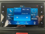 【ディスプレイオーディオ】ラジオの視聴やBluetooth接続による音楽鑑賞やハンズフリー通話、バックアイカメラ表示などの多彩な機能が利用できます。