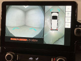車両の周囲が見える全周囲カメラを装着♪