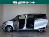両側パワースライドドア付きだから、狭い駐車スペースなどでの 乗り降りラクラク!小さなお子さまのいるご家庭には嬉しい装備。