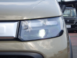 ★LEDヘッドライト搭載★ 白っぽく光る明るく省電力なLEDライト!先進的な白い輝きでフロントフェースを引き締めます☆