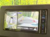 【アラウンドビューモニター】専用のカメラにより、上から見下ろしたような視点で360度クルマの周囲を確認することができます☆死角部分も確認しやすく、狭い場所での切り返しや駐車もスムーズに行えます。