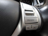 クルーズコントロール ステアリングスイッチで手元で操作が出来便利です(^0^)