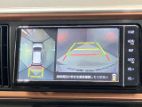 【アラウンドビューモニター】車を上から見下ろしているかのような映像で周囲の状況がひと目で確認、狭い駐車場に駐車するときも安心です♪