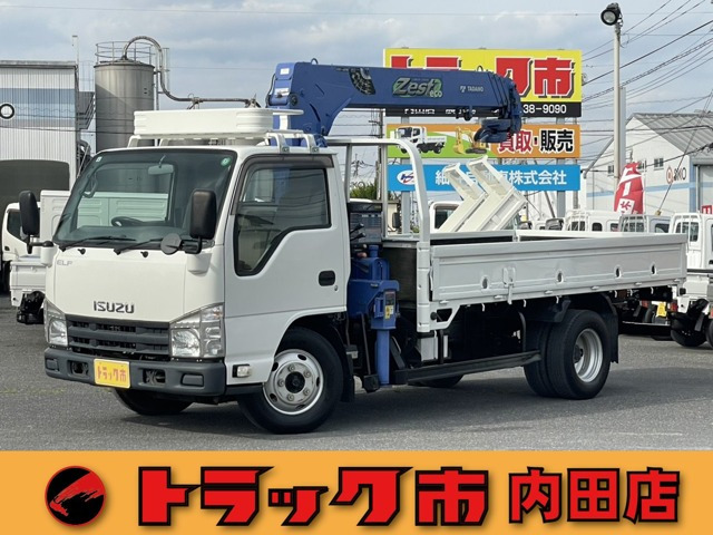 エルフ 3.0 高床 ディーゼル 2t 高床 4段クレーン車 ラジコン付