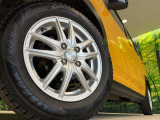 【14インチアルミホイール】外観にマッチしたアルミホイールを装着しております。各種アルミホイールや、スタッドレスタイヤも取扱いしております。是非ご相談ください♪
