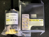 パンク修理キット付きです。もしもの時でも安心です。