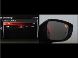 隣車線を走る車両をレーダーで検知し、ドアミラーでは確認しにくい後側方エリアに存在する車両に加え、急接近してくる車両も検知します。車両を検知するとドアミラーに搭載されたLEDインジケーターが点灯します。