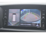 「アラウンドビューモニター」・・・上空から見た映像で車庫入れ簡単♪♪