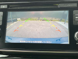 バックモニターで車庫入れまどらくらく、高感度カラーカメラですので僅かな光でもくっきりと見え、夜でも安心して駐車出来ます。