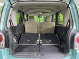 後席を格納すると、これだけの広さが!シーンに合わせたシートアレンジで、大きな荷物も積むことが出来ます♪