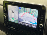 【アラウンドビューモニター】専用のカメラにより、上から見下ろしたような視点で360度クルマの周囲を確認することができます☆死角部分も確認しやすく、狭い場所での切り返しや駐車もスムーズに行えます。
