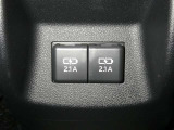 【充電用USB端子】デバイスの充電に便利です。※実際の接続端子は写真で確認or店舗までご気軽にお問合せください♪