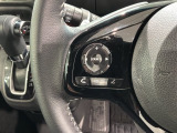 ステアリングにオーディオ操作スイッチが付いています。オーディオ画面に直接タッチしなくても操作が出来ますので、運転に集中できます。