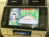 【パノラミックビューモニター】専用のカメラにより、上から見下ろしたような視点で360度クルマの周囲を確認することができます☆死角部分も確認しやすく、狭い場所での切り返しや駐車もスムーズに行えます。