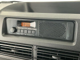 【ラジオデッキ】AM/FM対応!ラジオを聴きながら、運転中もリラックス♪