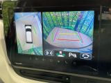 【全方位モニター用カメラ】専用のカメラにより、上から見下ろしたような視点で360度クルマの周囲を確認することができます☆死角部分も確認しやすく、狭い場所での切り返しや駐車もスムーズに行えます。