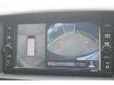 「アラウンドビューモニター」・・・上空から見た映像で車庫入れ簡単♪♪