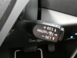【便利装備】クルーズコントロールスイッチ☆希望の車速で定速走行する事ができます。高速道路を走る時に便利な機能です※設定速度には制限があります。