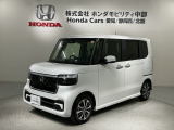 全国納車可 第三者機関証明書付 H SENSING 新車保証 試乗車 ワンオ-ナ- ナビLXU-242NBi TV Rカメラ CD録音 BTオ-ディオ装備のN-BOXカスタム ベースグレード入庫!