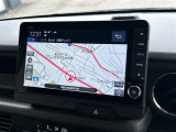 【純正ナビ】専用設計で車内の雰囲気にマッチ。ナビ利用時のマップ表示は見やすく、いつものドライブがグッと楽しくなります。