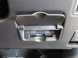 ETC車載器付きです。高速道路の料金所もスムーズに通過できます。