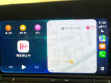 ●Apple Car Play:スマホとの有線接続で、ナビ・オーディオ再生などスマホのアプリ機能が画面でも使える便利機能です!