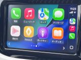 ●Apple Car Play:スマホとの有線接続で、ナビ・オーディオ再生などスマホのアプリ機能が画面でも使える便利機能です!