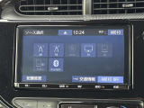 ナビではラジオ・TV・CD/DVDはもちろんBluetoothでスマホの音楽も流せます。