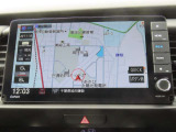 【 ホンダ純正ギャザズ・ VXU-205FTi】ホンダ純正の9インチメモリーナビが装備されています。