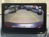 うれしいバックモニター付!後退時の不安感によるストレスから開放してくれます。