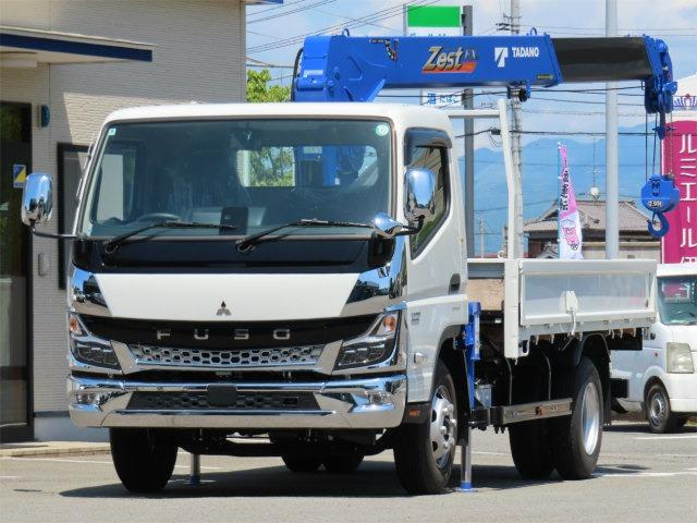 キャンター  3.4t ワイドロング 4段ラジコンフックイン