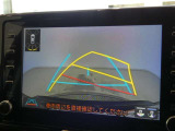 駐車も安心のバックモニターです。