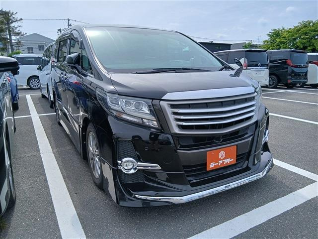 アルファード 2.5 S Cパッケージ 後席モニター 禁煙車 純正8インチナビ