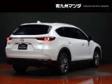 【CX-8】「TIMELESS EDGY」です。 普遍的な美しさや上質なデザインで心地良い刺激を届けるという意味が込められています。
