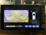 リアカメラ付で、後方をナビ画面で確認。車庫入れも安心です。もちろん、バックギアと連動しています。