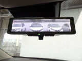 スマートルームミラーで後ろの景色もモニター表示♪車内が荷物でいっぱいでも見られますので便利ですね