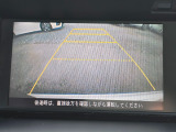 駐車時の安全確認をサポートするバックカメラも使用できます。