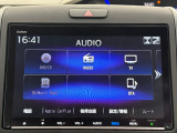 オーディオメニューです。スマートフォンとの連携が可能です♪視認性に優れており、使い勝手も良好です。