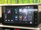 【9インチ ディスプレイオーディオ】大画面ディスプレイへお持ちのスマートフォンと連携して、ナビやbluetoothでの音楽再生が可能です♪デザインはもちろん操作性も良好!別途ナビ機能の取付可能です♪