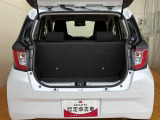 簡単な荷物が載せられるトランクルーム