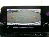 アラウンドビューモニター。空の上から見下ろすような視点でスムース駐車。