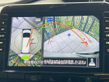 【アラウンドビューモニター】専用のカメラにより、上から見下ろしたような視点で360度クルマの周囲を確認することができます☆死角部分も確認しやすく、狭い場所での切り返しや駐車もスムーズに行えます。